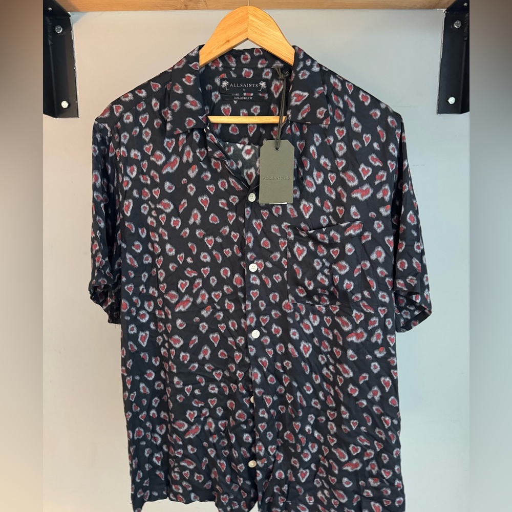 AllSaints men’s camp shirt